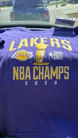 Youth Large Lakers 2020 Champions NBA Shirt