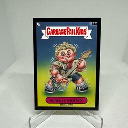 2024 GPK Green Day Shred It Shawn #44a Black /199