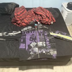 Supreme Collage Zip Up Hooded Sweatshirt