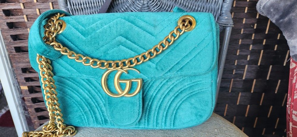 GUCCI, Teal.
