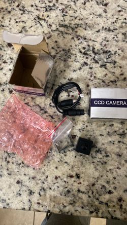 Mini CCD Camera with Cable and Accessories