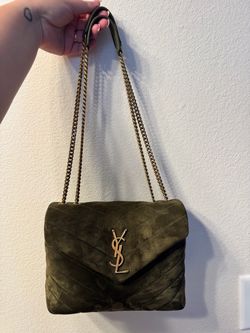 Green YSL bag