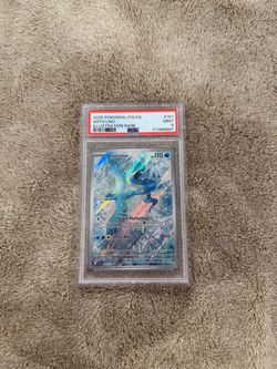 2025 POKEMON JTG EN-JOURNEY TOGETHER #161 ARTICUNO ILLUSTRATION RARE PSA 9