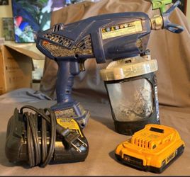 Graco Ultra Paint Spray gun with battery, charger