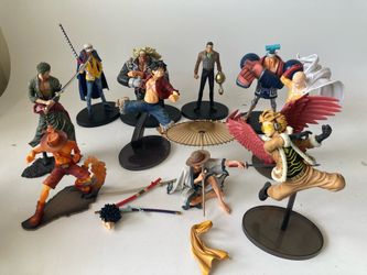 One piece and my hero figures
