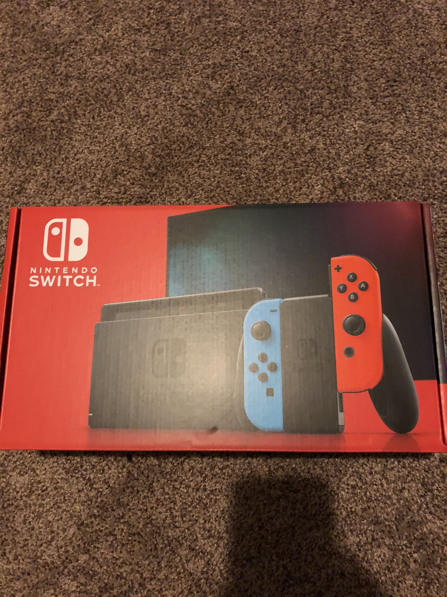 Nintendo Switch Neon Red and Blue JoyCon BRAND NEW