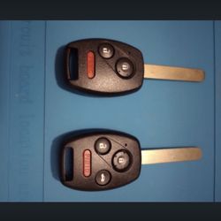 Keys And Remotes For Honda Accord Civic Pilot CRV HRV fit Acura Mdx Rdx Llaves Y Controles 