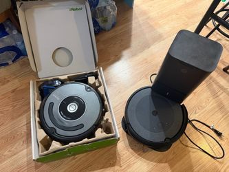 iRobot Roomba i3+ EVO Self-Emptying + Roomba 550 w/ Original Box – Untested