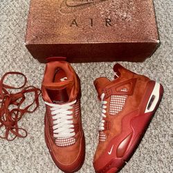Nike Jordan 4 Og “Nigel Sylvester” brick by brick Size 9❤️‍🔥 (Worn 3x) ‼️