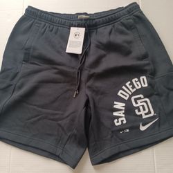 San Diego Padres Nike Men's Black Arched Kicker Shorts XXL 