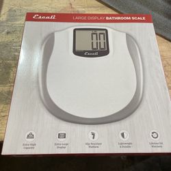 Escali Digital Display Bathroom Scale 