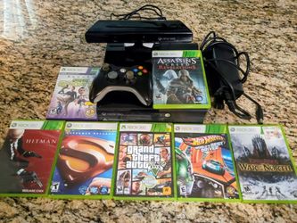Xbox 360 system complete with games and Kinect