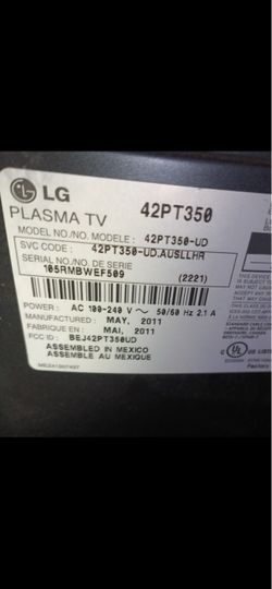 Lg plasma