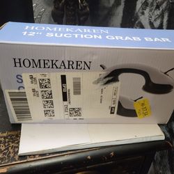 Homekaren  12" suction grab bar