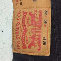 Real 501's Levi's Size 40x32 Mens