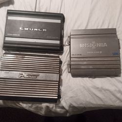 All Amplifiers Work Fine I Want $175 For All Three Or $75 A Piece