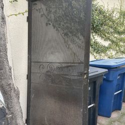 Free Metal Screen Door 