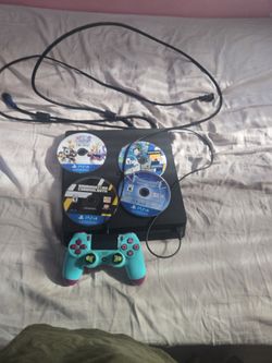 Ps4  and ps4 controller  and ps4 games