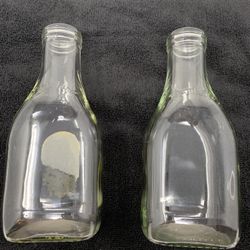 Vintage Milk Bottles Set Of 2