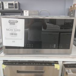 FEBRUARY SALE! 2.0 cu. ft. LG SMART Over-The-Range Microwave 