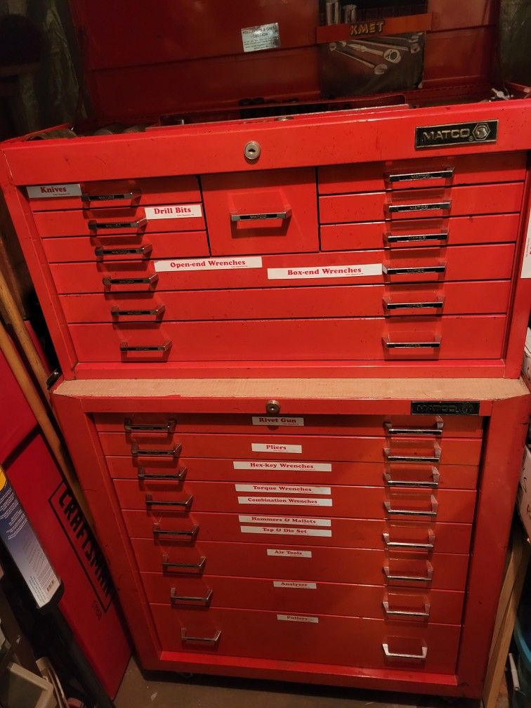 Matco Tool Chest With Tools