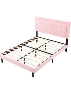 Pink bedframe