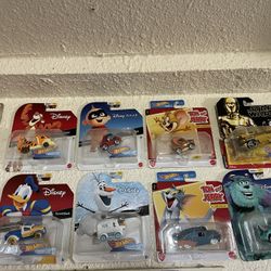 Hotwheels Disney Characters Cars 