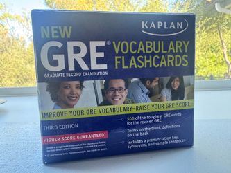 Kaplan GRE Vocabulary Flashcards Third Edition