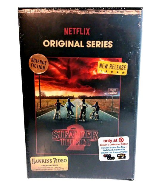 Stranger Things Season 2 Blu-Ray Target Exclusive Collectors Set SEALED NEW