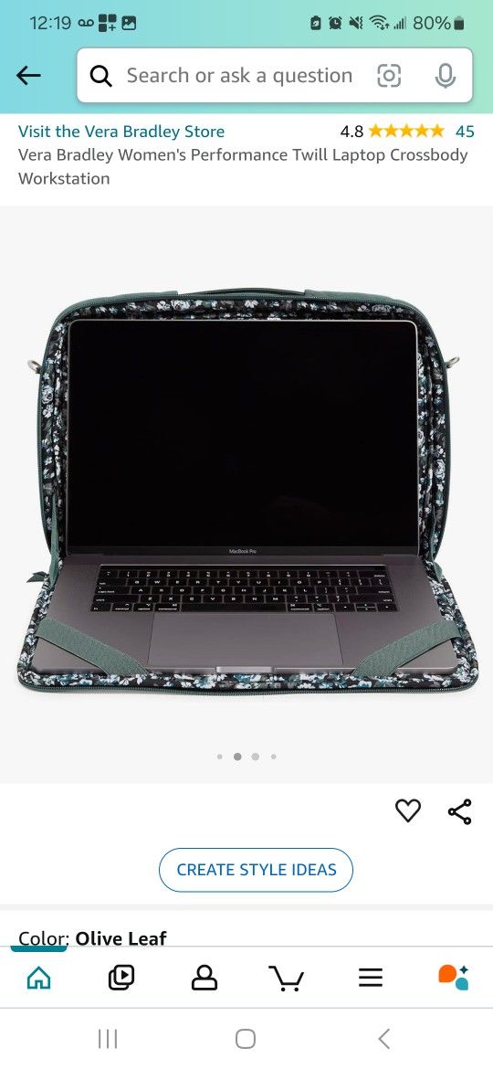 Vera Bradley Laptop Bag