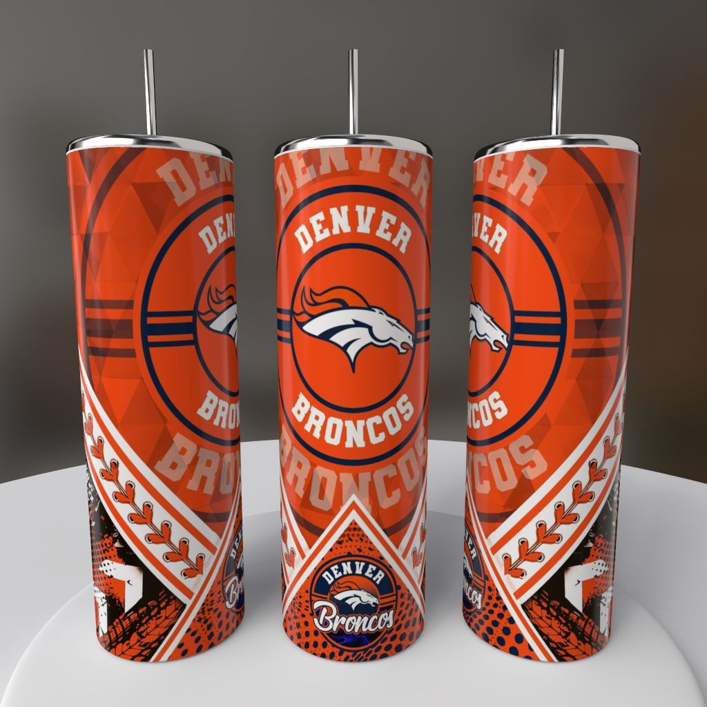 Denver Broncos Football Tumbler