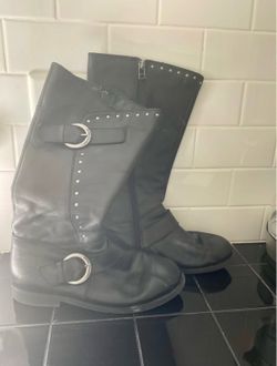 Women’s Harley Davidson motorcycle boots - leather, official licensed brand (Size 7)