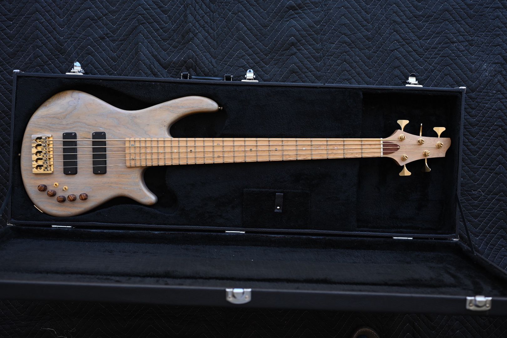 Warmoth Custom V String Bass Guitar