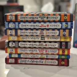 8 Hard Bound Diary Of wimpy kid