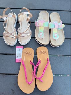 Girls sandals size 3- $10 for all