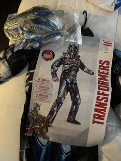 Disfraz Tranformer  Size 4-6
