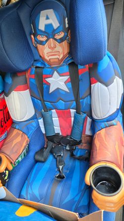Captain America character car seat