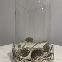 Michael Aram Glass Hurricane Candleholder 