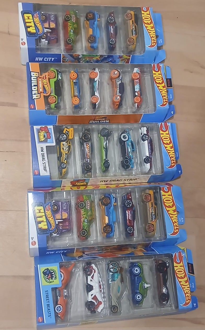 Hotwheels 5 Pack 2025 2026