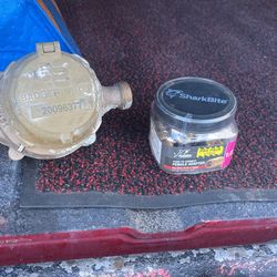 5/8 "Badger" Water Meter, (Brand New) And Sharkbite Female Adapter Pro Pk. (4 Pk)