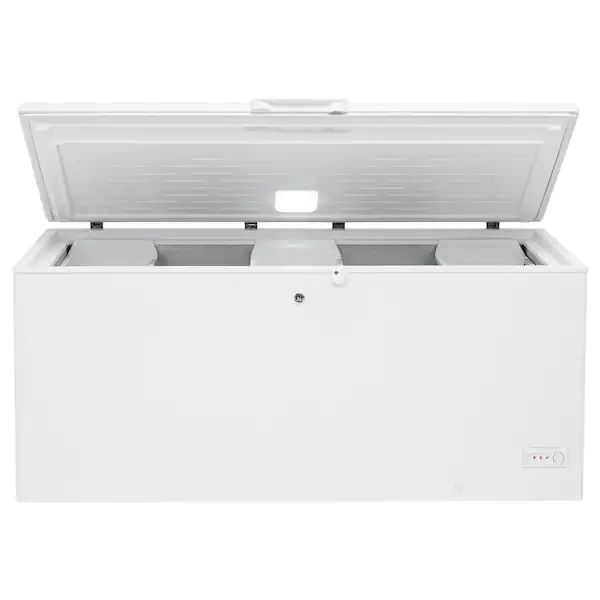 GE Garage Ready 21.7 cu. ft. Chest Freezer in White, ENERGY STAR