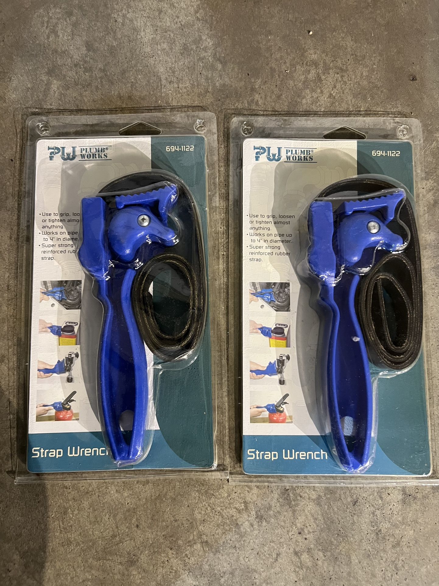 2 X Strap wrench
