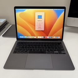 Apple 13” MacBook Air 2020 Retina 1.1ghz Core i3 8gb RAM 128gb Flash macOS Ventura 