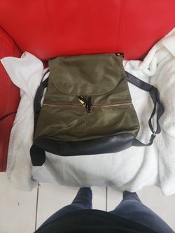 Steve Madden Army Green Backpack
