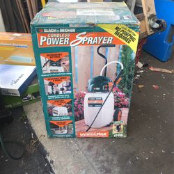 Cordless Power Sprayer/Black And Decker