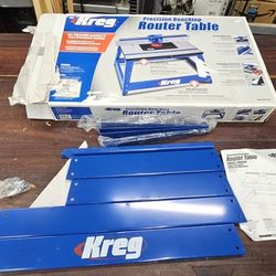 Most of a KREG router Table