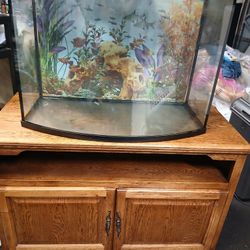 Fish Tank 50 Gallons With Stand  115 Dollars