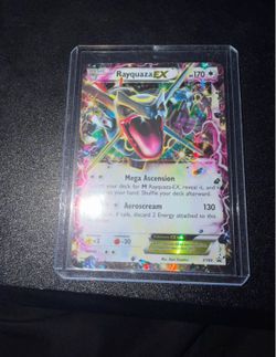 Rayquaza Ex Shiny XY Promo Card