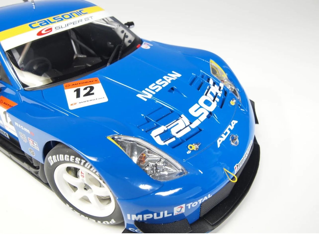 2005 NISSAN 350Z FAIRLADY Z SUPER GT #12 CALSONIC 1:18 AUTOart model