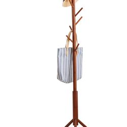 Wooden Coat Rack 